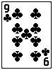 Nine of Clubs